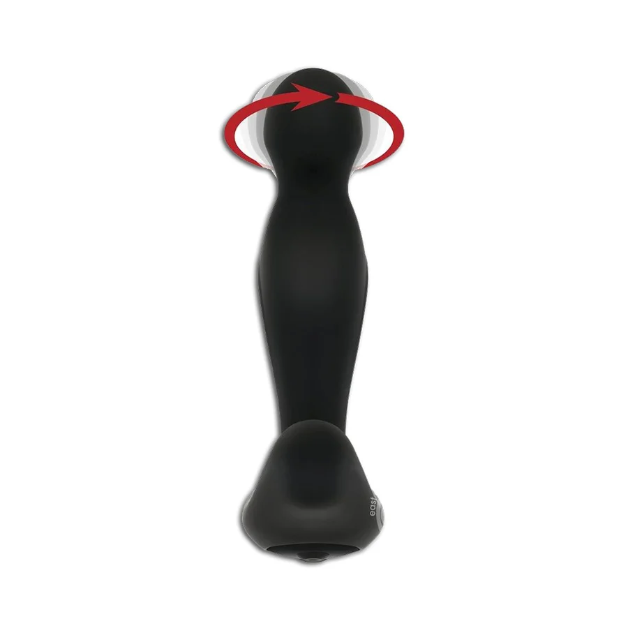 Adam’s Rotating P-Spot Rechargeable Silicone Massager With Remote Control