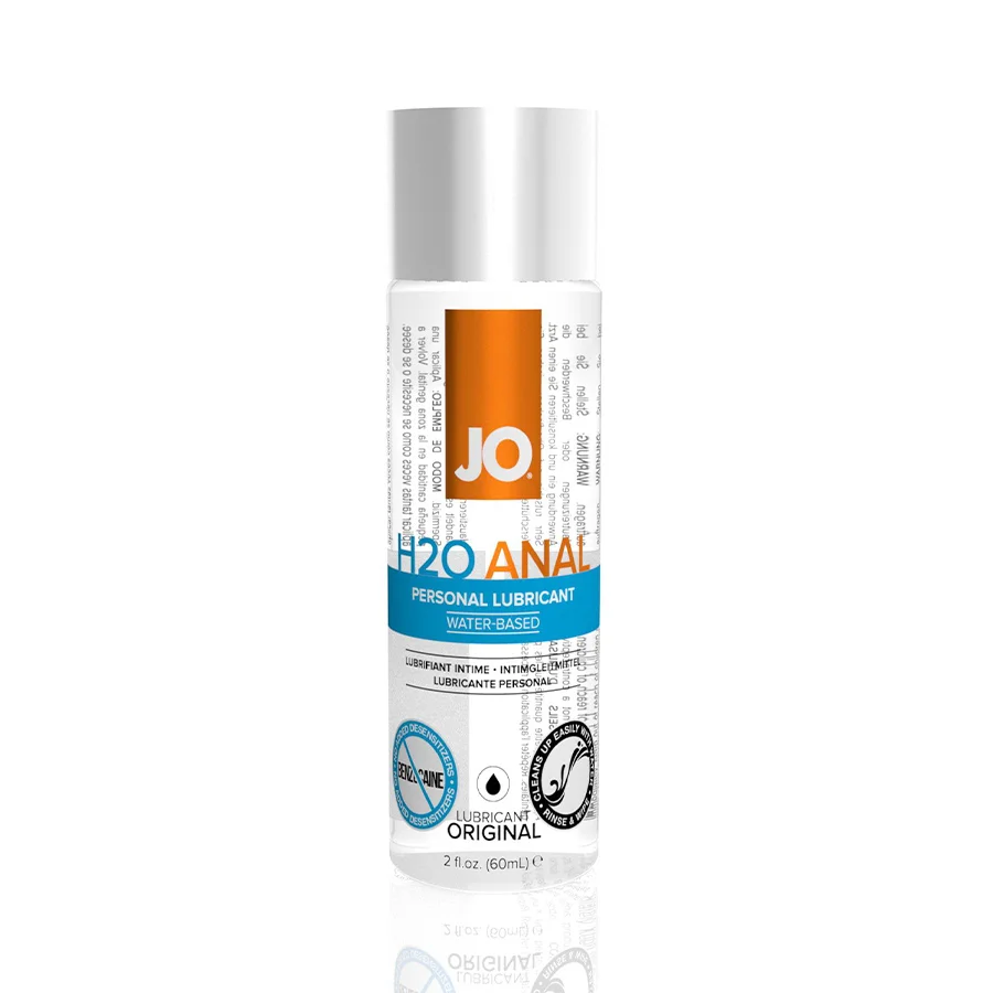 JO H2O Anal Water Based Lubricant 2 oz