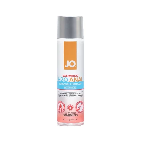 JO H2O Warming Anal Water Based Lubricant 4 oz