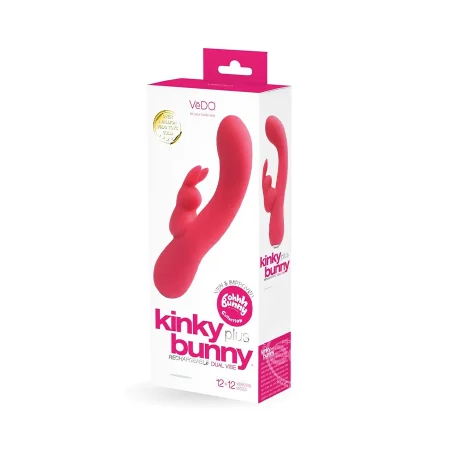 Rabbit Vibrator Kinky Bunny Plus Rechargeable Silicone
