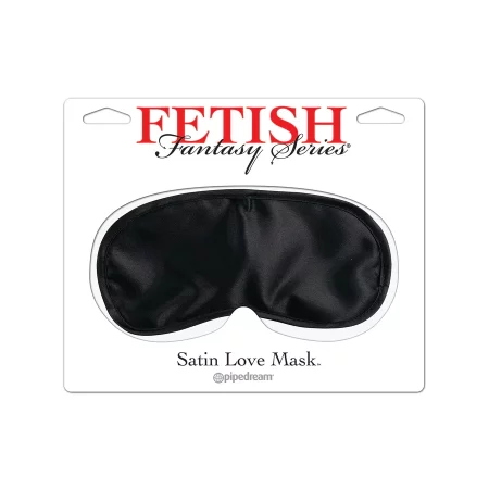 Satin Love Mask Black Fetish Fantasy
