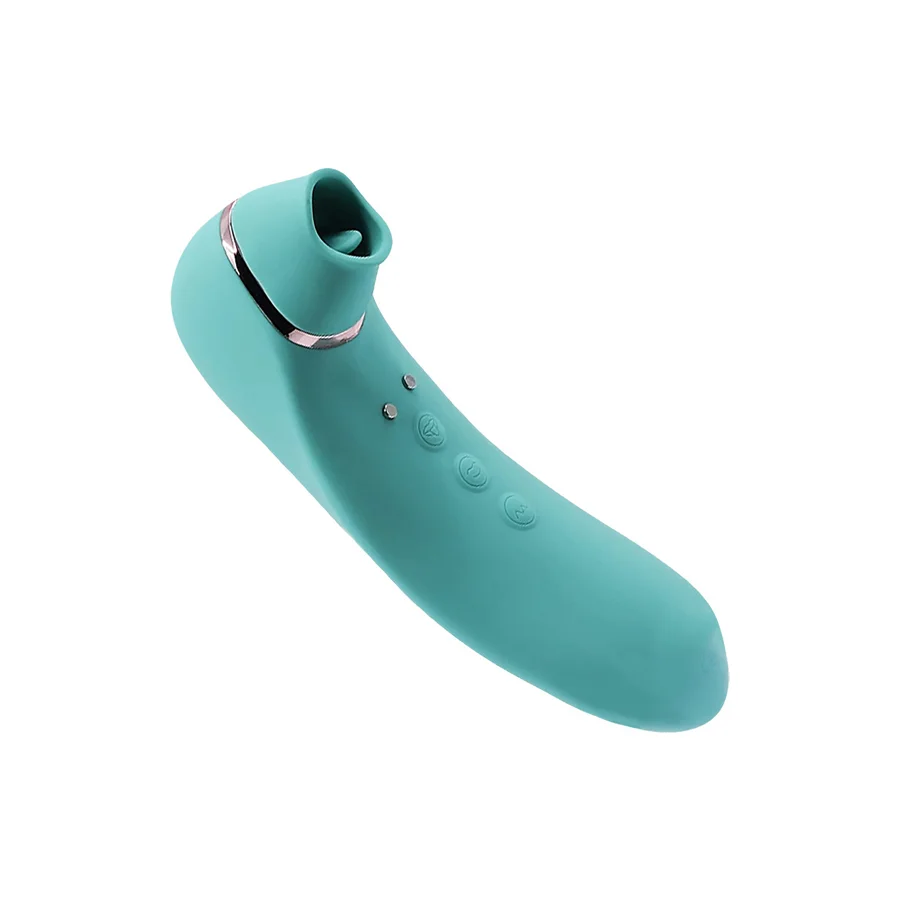 Vibrator Rechargeable Silicone Trinitii Electric Blue