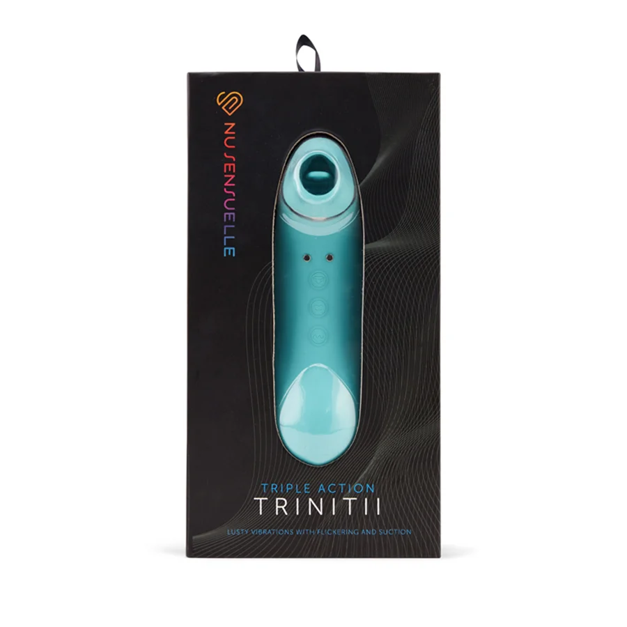 Vibrator Rechargeable Silicone Trinitii