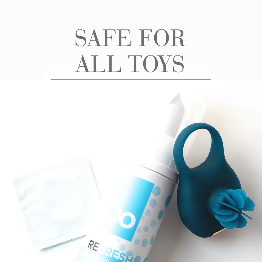JO Refresh Foaming Toy Cleaner Safe for All Toys