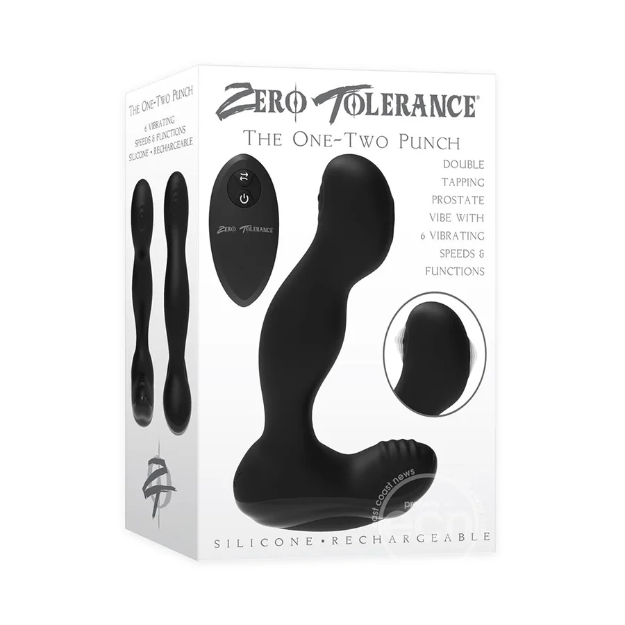 Prostate Vibe Zero Tolerance The One-Two Punch with Remote Control